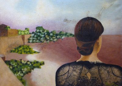 Viuda | 1999 | Oleo sobre tela | 30x40cm