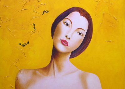 Paloma | 2004 | Oleo sobre tela | 100x100cm