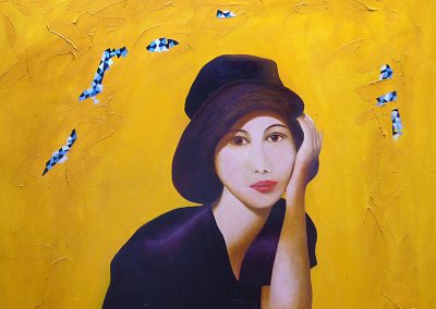 Infancia | 2005 | Oleo sobre tela | 100x100cm