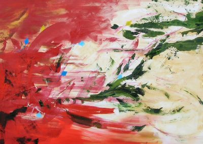 Tormenta | 2001 | Oleo sobre tela | 200x100cm