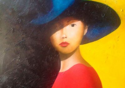 Chinita | 2014 | Oleo sobre tela | 100x100cm